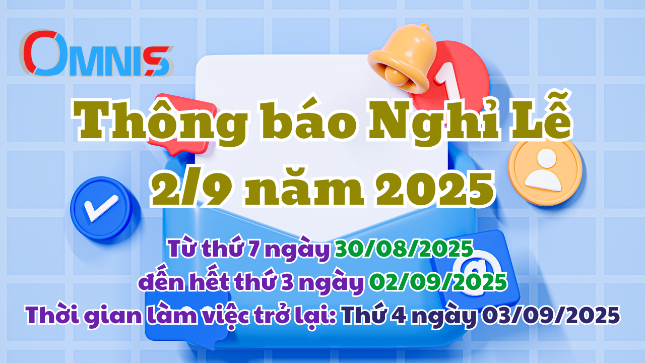 Thông báo nghỉ lễ 2/9 năm 2025
